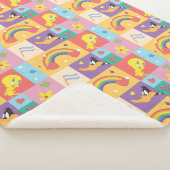 DAFFY DUCK™ & TWEETY™ - Pride Patroon Sherpa Deken (3/4)