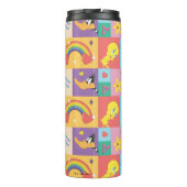 DAFFY DUCK™ & TWEETY™ - Pride Pattern Thermosbeker (Achterkant)