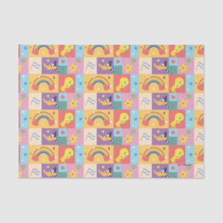 DAFFY DUCK™ & TWEETY™ - Pride Pattern Tissuepapier
