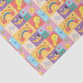 DAFFY DUCK™ & TWEETY™ - Pride Pattern Tissuepapier (Detail)
