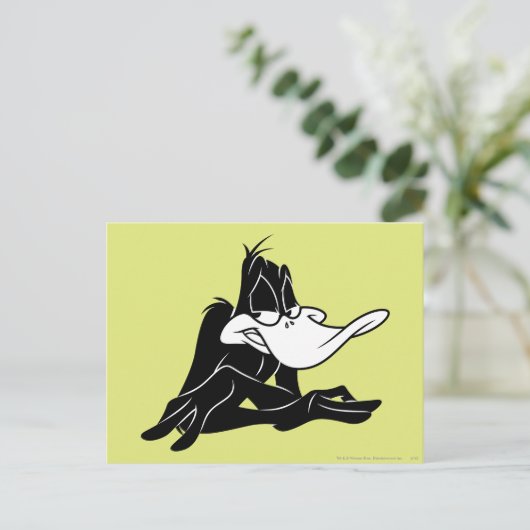 DAFFY DUCK™ Up Close Briefkaart (Staand voorkant)