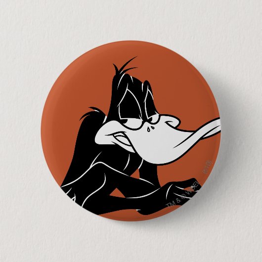 DAFFY DUCK™ Up Close Ronde Button 5,7 Cm (Voorkant)