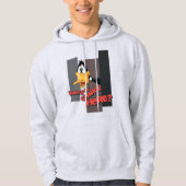 DAFFY DUCK™ "Who is in Charge here" Hoodie (Voorkant)