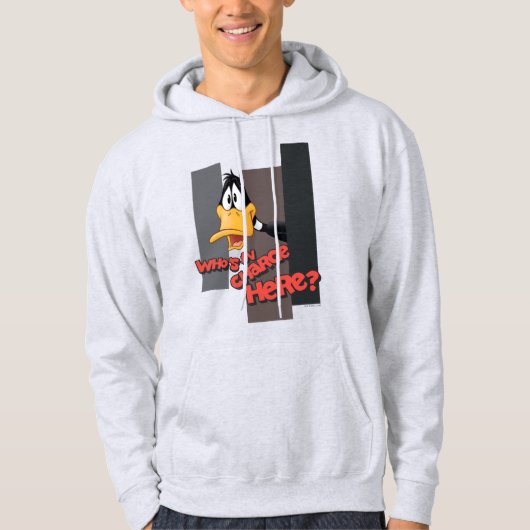 DAFFY DUCK™ "Who is in Charge here" Hoodie (Voorkant)