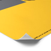 DAFFY DUCK™ "Who is in Charge here" Poster (Hoek)