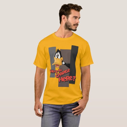 DAFFY DUCK™ "Who is in Charge here" T-shirt (Voorkant volledig)