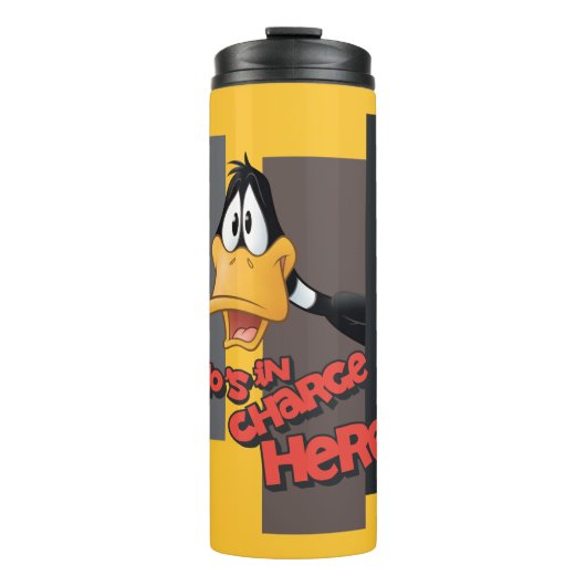 DAFFY DUCK™ "Who is in Charge here" Thermosbeker (Voorkant)