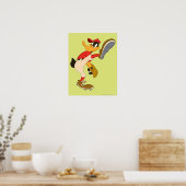 DAFFY DUCK™ Wind Up Poster (Keuken)