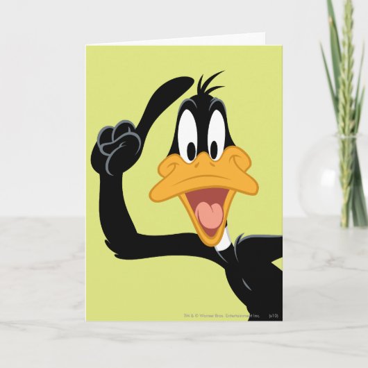 DAFFY DUCK™ With a Great Idea Kaart (Voorkant)