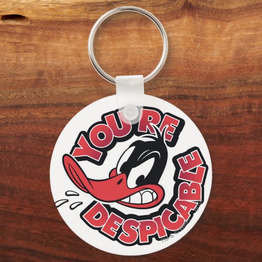 DAFFY DUCK™ - You're Despicable Sleutelhanger (Voorkant)