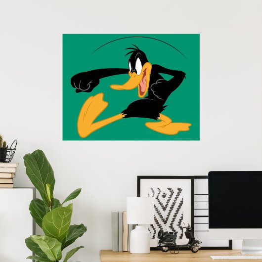DAFFY DUCK™ Zwingend een Punch Poster (Thuiskantoor)