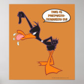 Daffy Speech Bubble Poster (Voorkant)