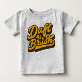 Daft als een borstel Yorkshire Engelse Slang TShir (Voorkant)