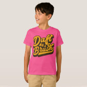 Daft As a Brush Yorkshire English Idiom T-shirt (Voorkant volledig)