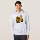 Daft As a Brush Yorkshire English Slang Hoodie (Voorkant volledig)