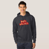Daft Wazzock Funny British Insults Hoodie (Voorkant volledig)