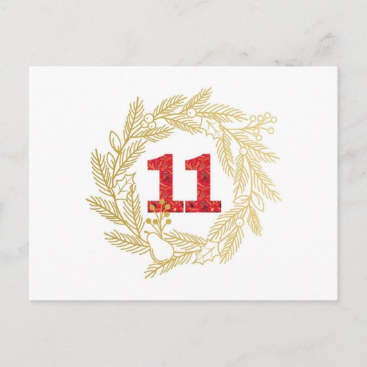 Dag 11. Namen van Jezus | Lord of Lords Advent Briefkaart (Voorkant)