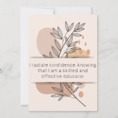 Dag 15 Bevestiging van de leerkracht Geestelijke g (Voorkant)