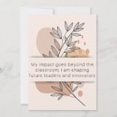 Dag 17 Bevestiging van de leerkracht Kaart geestel (Voorkant)