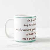 Dag 1 - 12 dagen kerstkoffie-Mok Koffiemok (Links)