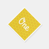 Dag 1e verjaardag van de bijenpartij Napkins Servet (Hoek)