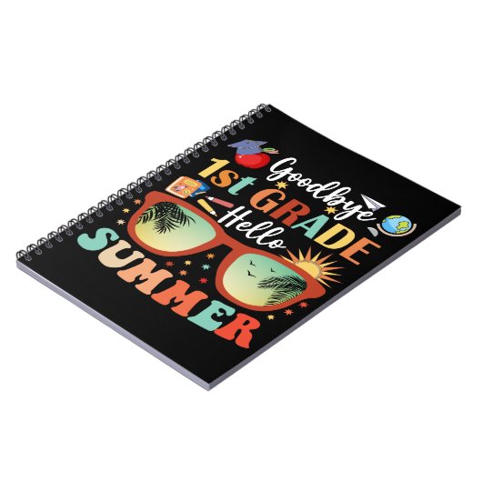 Dag 1ste graad Hallo zomer Notitieboek (Linkerzijde)