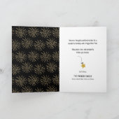 Dag 2020 Hallo 2021 | Festive Fireworks Feestdagen Kaart (Binnen)