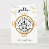 Dag 2020 | Jaar van de Sloop Feestdagen Kaart (Voorkant)