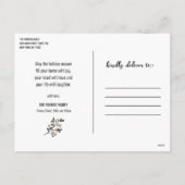 Dag 2021 Hallo 2022 | Festive Fireworks Feestdagenkaart (Achterkant)