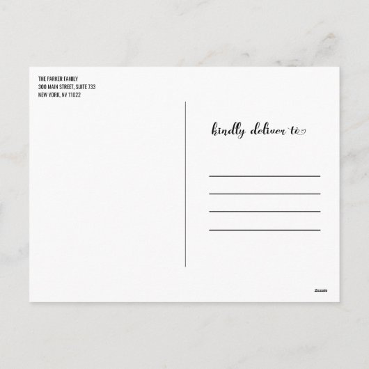 Dag 2021 Hallo 2022 | Festive Fireworks Feestdagenkaart (Achterkant)