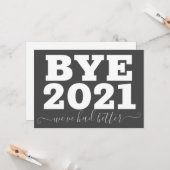 Dag 2021 We hebben beter grappig kunnen zijn Kaart (Voorkant / Achterkant in situ)