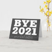 Dag 2021 We hebben een betere grappige kaart. Kaart (Gele Bloem)