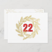 Dag 22 | Namen van Jezus | Servant Advent  Briefkaart (Voorkant / Achterkant)