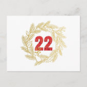 Dag 22 | Namen van Jezus | Servant Advent  Briefkaart (Voorkant)