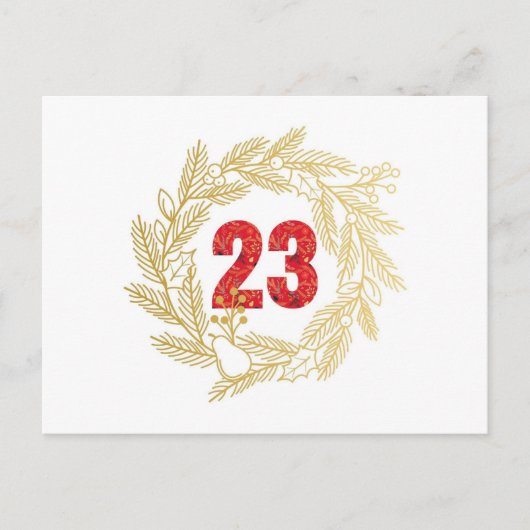 Dag 23 | Namen van Jezus | Redeemer Advent Briefkaart (Voorkant)