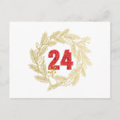 Dag 24 | Namen van Jezus | Bridegroom Advent  Briefkaart (Voorkant)