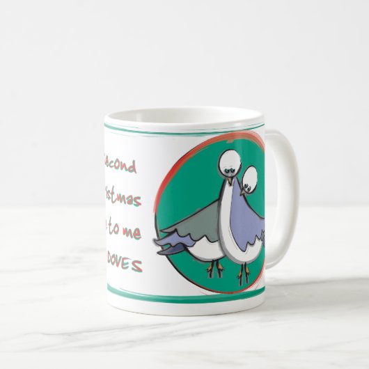 Dag 2 - 12 dagen kerstkoffie-Mok Koffiemok (Voorkant rechts)