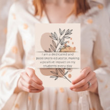 Dag 2 Bevestiging van de leerkracht Dagelijkse Kaa