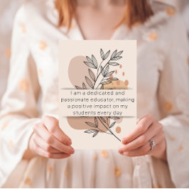 Dag 2 Bevestiging van de leerkracht Dagelijkse Kaa