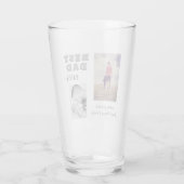 Dag 2 Foto Collage van de beste slechte vader Glas (Achterkant)