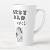 Dag 2 Foto Collage van de beste slechte vader Latte Mok (Rechts)