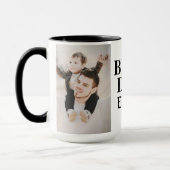 Dag 2 Foto Collage van de beste slechte vader Mok (Links)