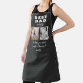 Dag 2 Foto Collage van de beste slechte vader Schort (Insitu)