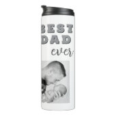 Dag 2 Foto Collage van de beste slechte vader Thermosbeker (Geroteerd rechts)