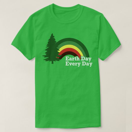 dag 2 van de aarde t-shirt (Design voorkant)