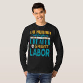 Dag 2 van de arbeid t-shirt (Voorkant volledig)