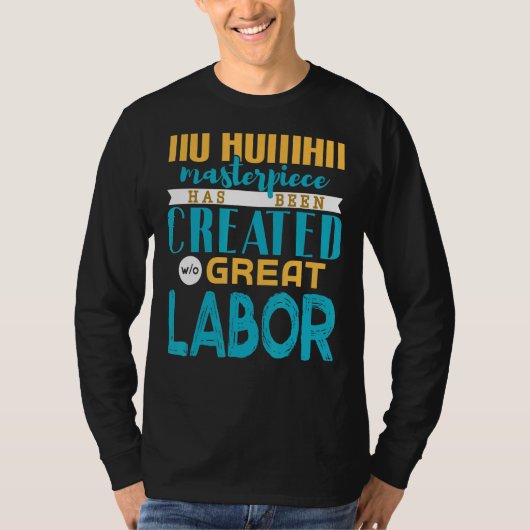 Dag 2 van de arbeid t-shirt (Voorkant)