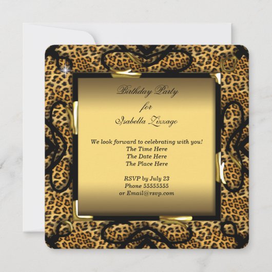 Dag 2 van de Grote Dierenfeest Kaart (Achterkant)