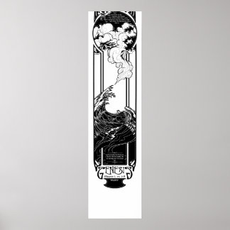 Dag 2 van het Poster van de Creatie