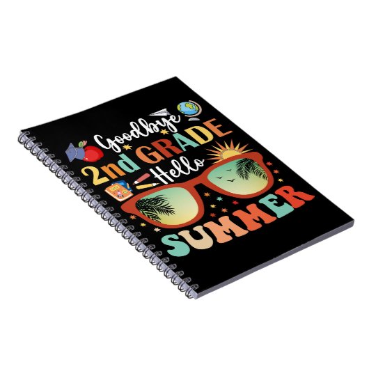 Dag 2de graad Hallo zomer Notitieboek (Rechterzijde)